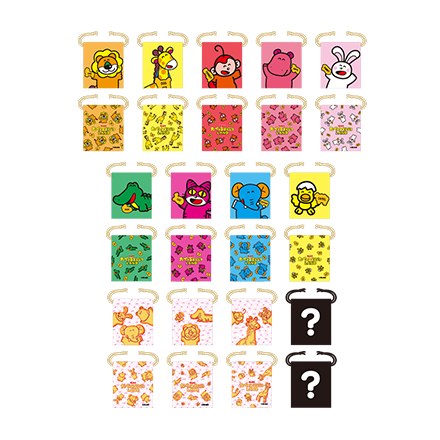 カラフルミニ巾着