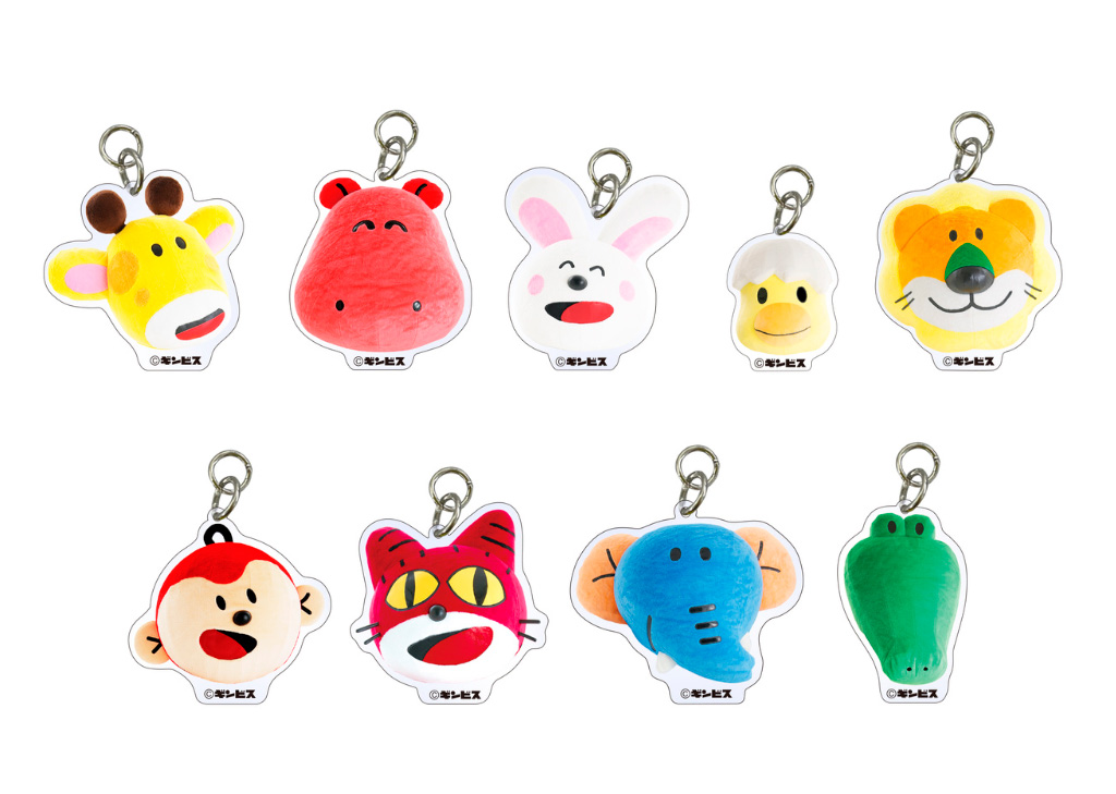 実写フェイスチャーム